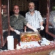 M. Balz und A. Schnurnberger beim Grillkurs in Hohenstein